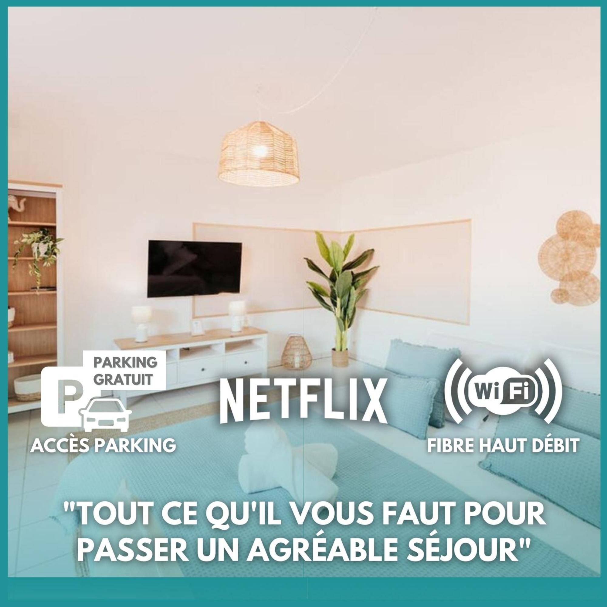 Le Cocon De Lespinasse - Parking - Checkin Autonome Lägenhet Exteriör bild
